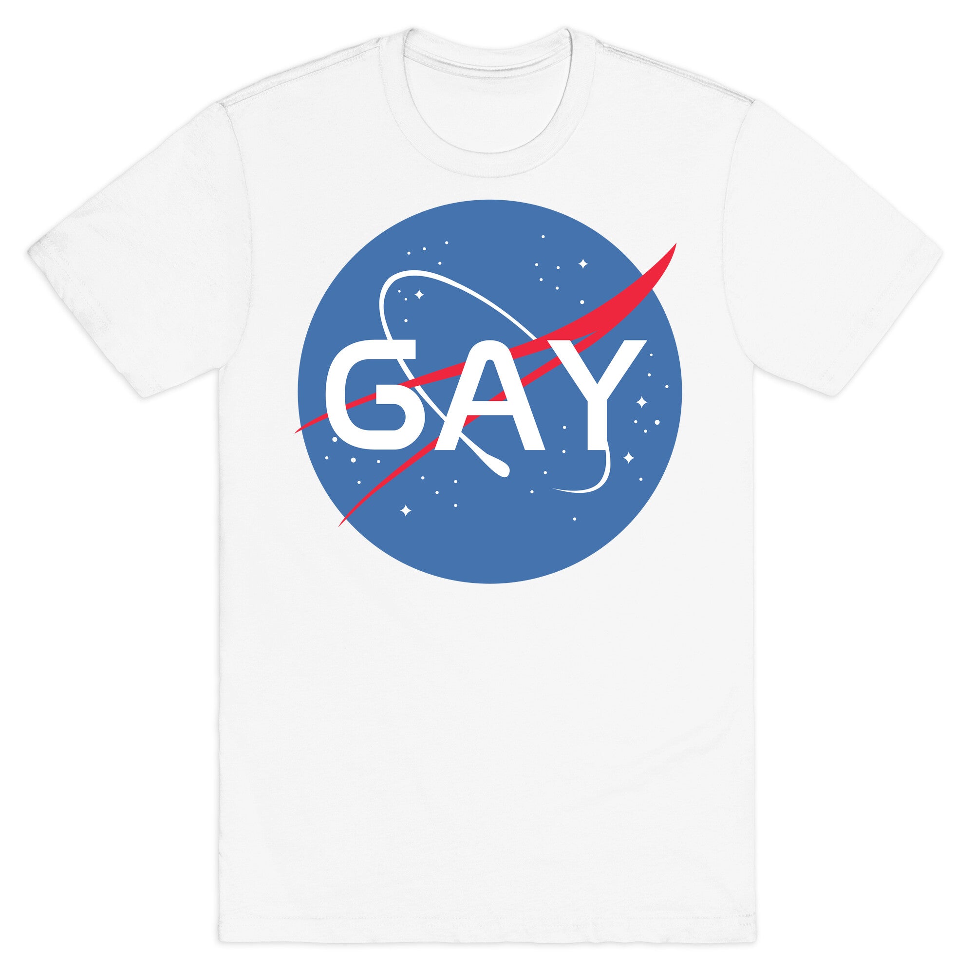 Gay Nasa Parody T-Shirt